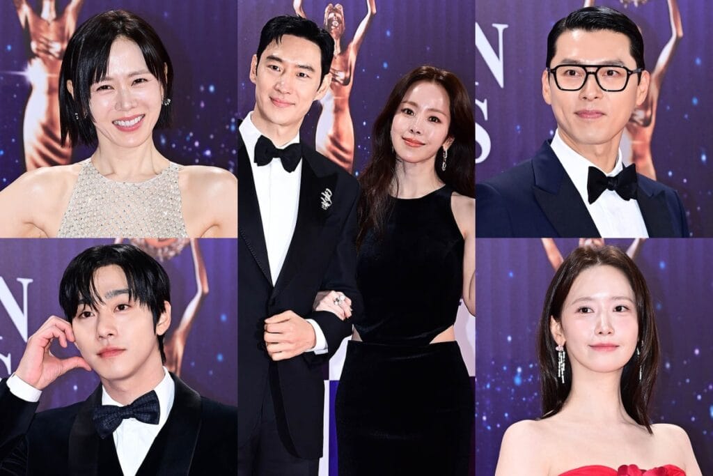 Stars Grace The Red Carpet At 46th Blue Dragon Film Awards